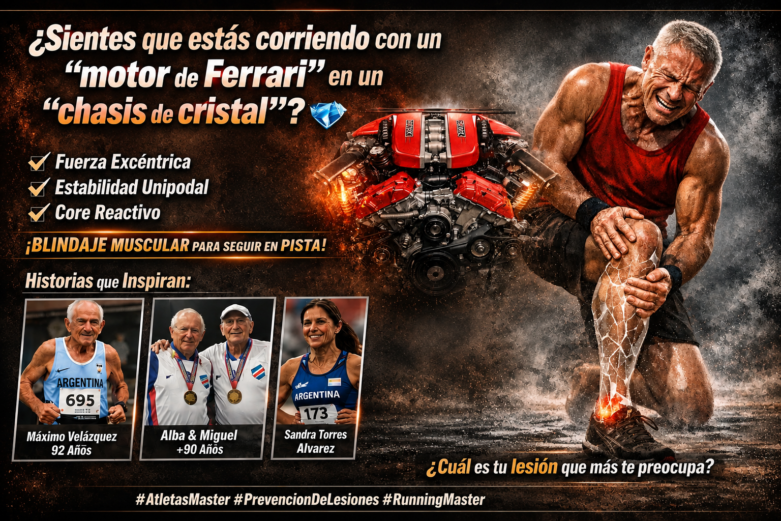 ¿Sientes que estás corriendo con un "motor de Ferrari" en un "chasis de cristal"?